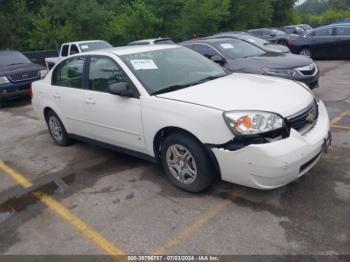  Salvage Chevrolet Malibu