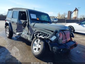  Salvage Jeep Wrangler