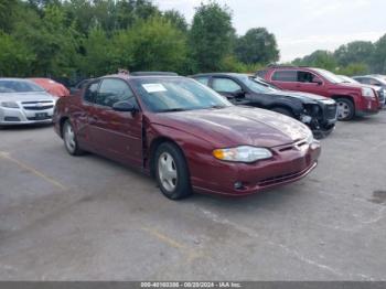  Salvage Chevrolet Monte Carlo