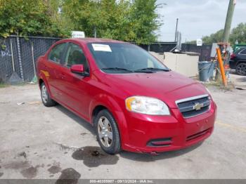  Salvage Chevrolet Aveo