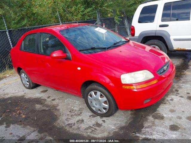  Salvage Chevrolet Aveo