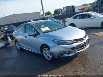  Salvage Chevrolet Cruze