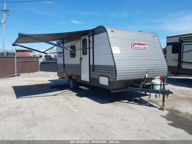  Salvage Coleman Travel Trailer