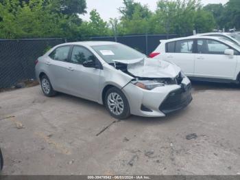  Salvage Toyota Corolla