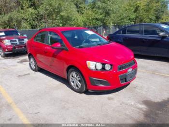  Salvage Chevrolet Sonic