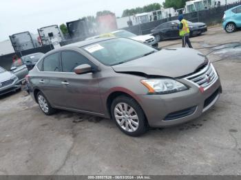  Salvage Nissan Sentra