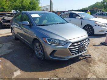  Salvage Hyundai ELANTRA