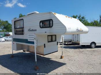  Salvage Coachmen Truck Camper