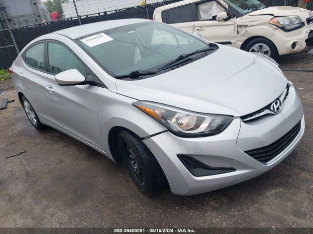  Salvage Hyundai ELANTRA