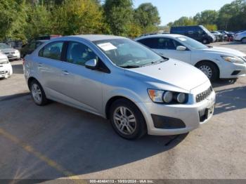  Salvage Chevrolet Sonic