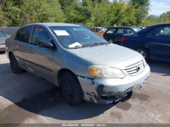  Salvage Toyota Corolla