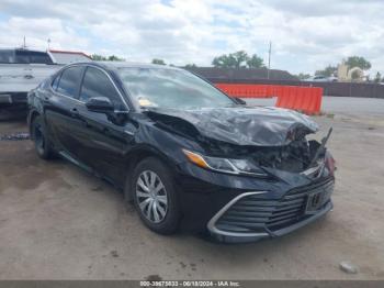  Salvage Toyota Camry