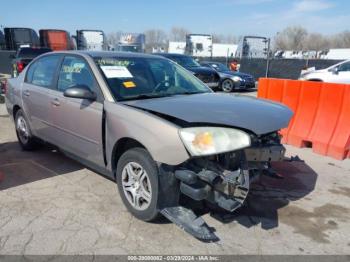  Salvage Chevrolet Malibu