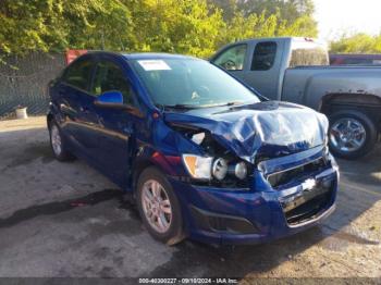  Salvage Chevrolet Sonic