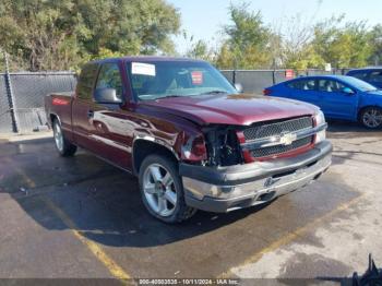  Salvage Chevrolet Silverado 1500