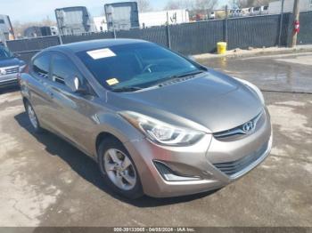  Salvage Hyundai ELANTRA