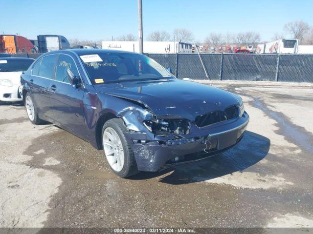  Salvage BMW 7 Series