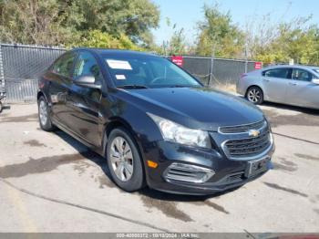  Salvage Chevrolet Cruze