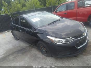  Salvage Chevrolet Cruze