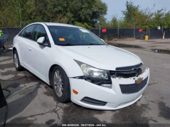  Salvage Chevrolet Cruze