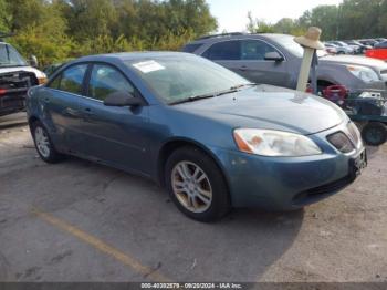  Salvage Pontiac G6