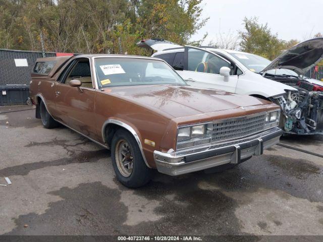  Salvage Chevrolet El Camino