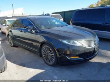  Salvage Lincoln MKZ