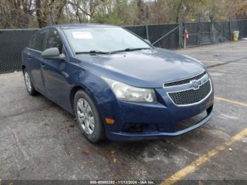  Salvage Chevrolet Cruze