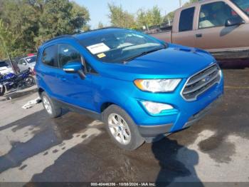  Salvage Ford EcoSport