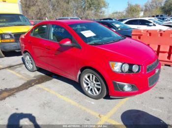  Salvage Chevrolet Sonic