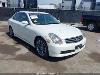  Salvage INFINITI G35