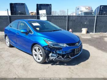  Salvage Chevrolet Cruze