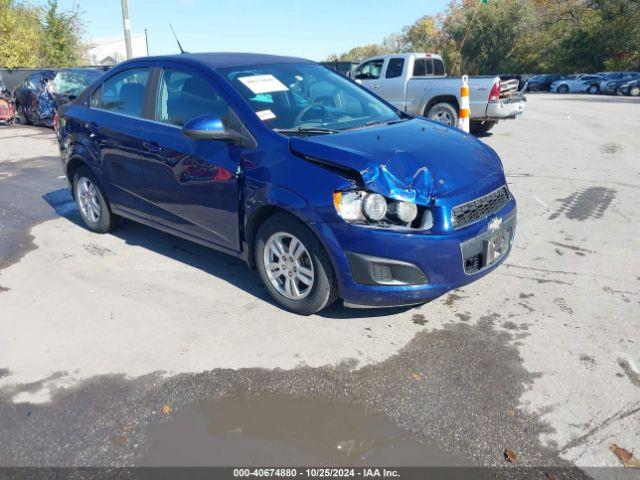  Salvage Chevrolet Sonic