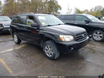  Salvage Toyota Highlander