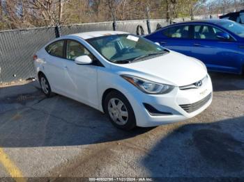  Salvage Hyundai ELANTRA