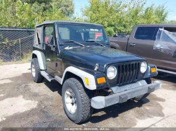  Salvage Jeep Wrangler