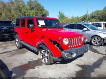  Salvage Jeep Wrangler