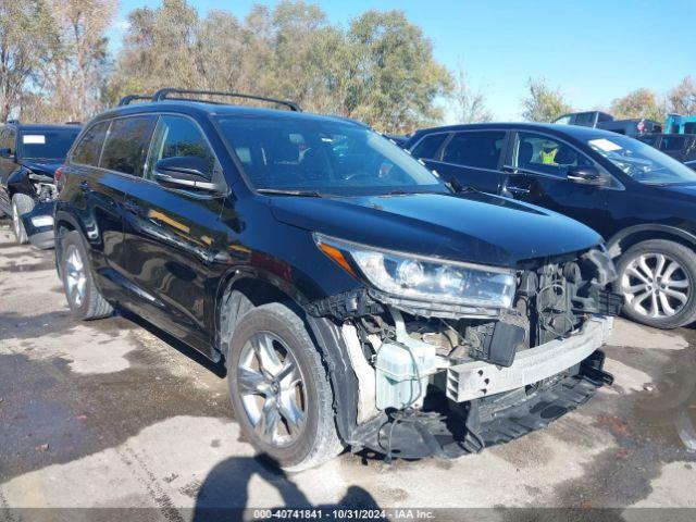  Salvage Toyota Highlander