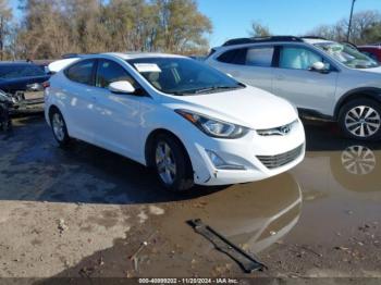  Salvage Hyundai ELANTRA