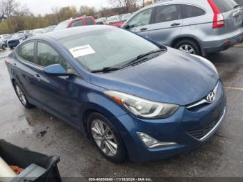  Salvage Hyundai ELANTRA