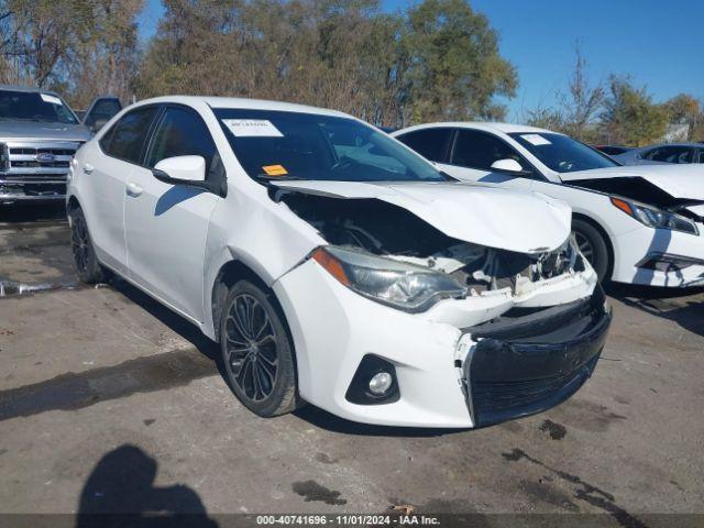  Salvage Toyota Corolla