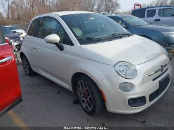  Salvage FIAT 500