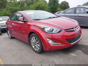  Salvage Hyundai ELANTRA