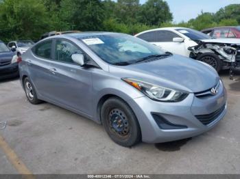  Salvage Hyundai ELANTRA