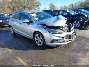  Salvage Chevrolet Cruze