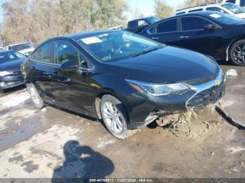  Salvage Chevrolet Cruze