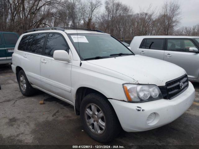  Salvage Toyota Highlander