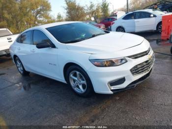  Salvage Chevrolet Malibu