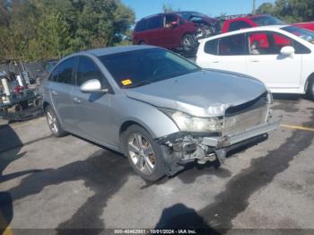  Salvage Chevrolet Cruze