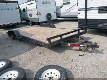  Salvage Smiley Riley S Trail Utility Trailer